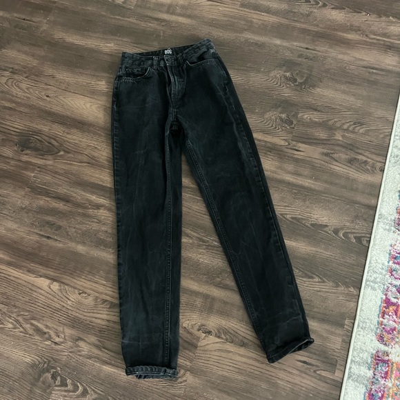 BDG Denim - BDG black mom high rise straight leg jeans